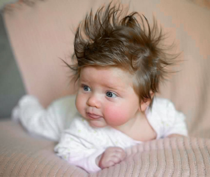 Two And A Half Months In, Her Hair Just Keeps Getting Bigger