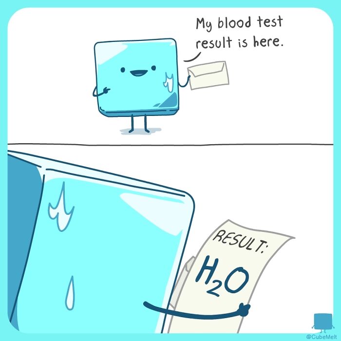 Hilarious Comics That Feature Ice Cube Who Melts In Various Situations (New Pics)