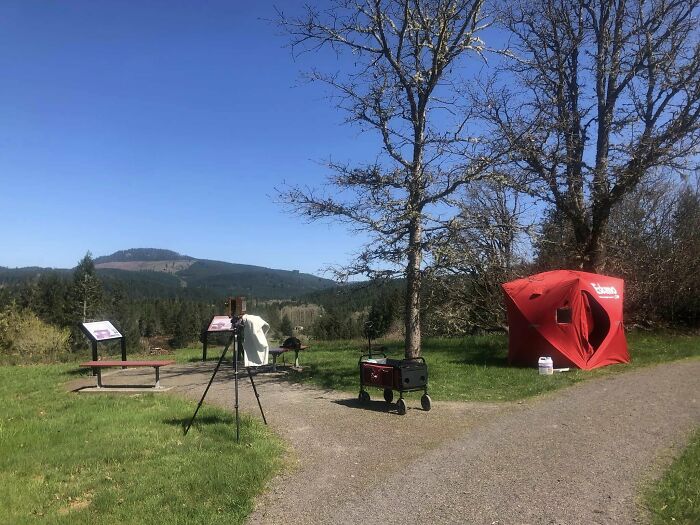I Retraced Oregon's Trail Of Tears And Photographed It With The Same Process Used In The 1850's