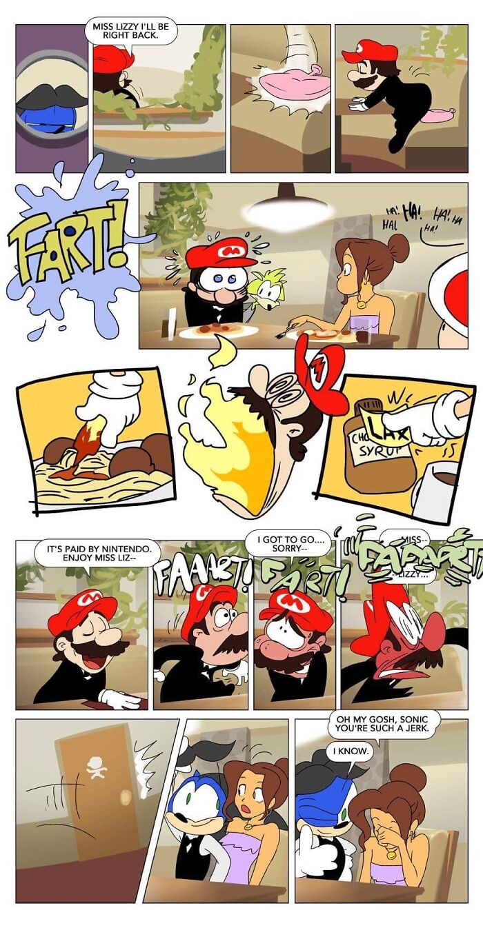 Just A Lunch Date Gone Wrong (2 Pics)