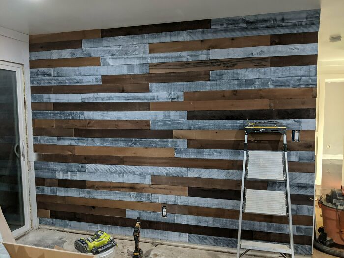 Shiplap. Unless You’re Going For The “Cozy Barn” Look