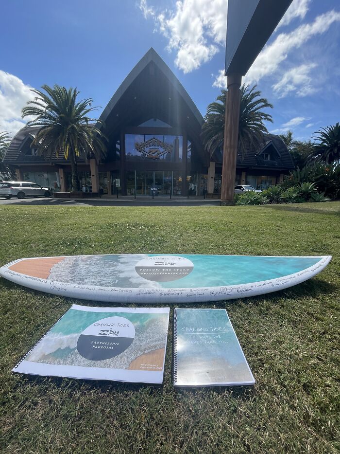 I Travelled 10,000 Miles To Deliver A Custom Surfboard To The Billabong Headquarters I Travelled 10,000 Miles To Deliver A Custom Surfboard To The Billabong Headquarters