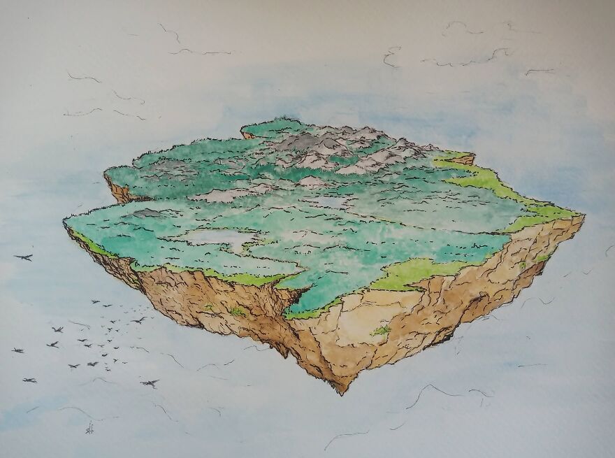 Island On The Sea Of Clouds