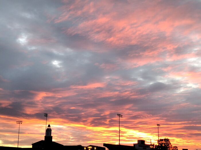 Sky At A Football Game