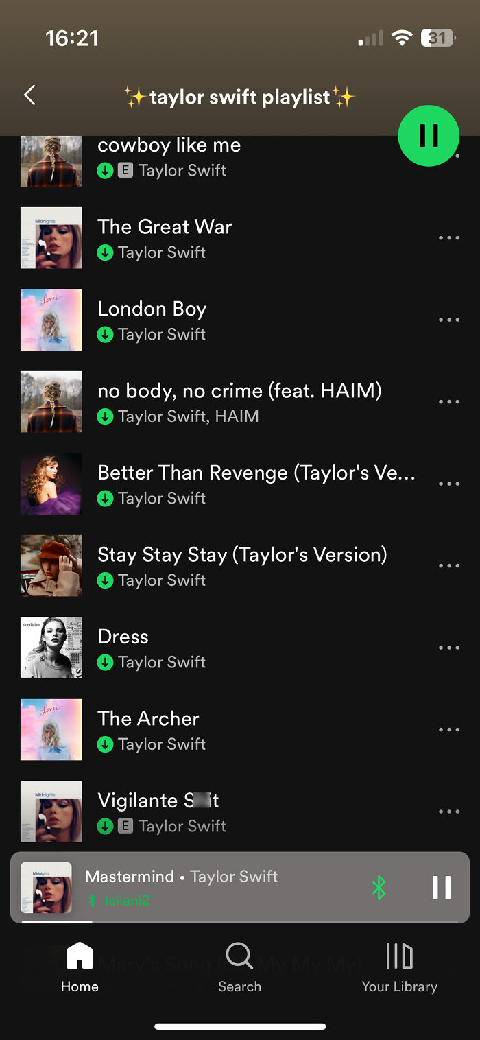 Random Section Of My 9h 37m Playlist 💖