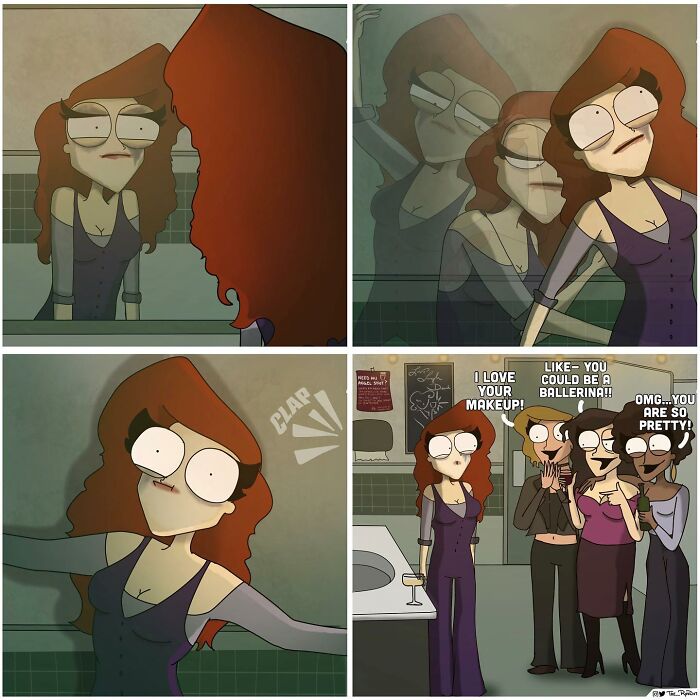 Kim Winder Depicts Humorous And Often Irreverent Takes On Everyday Situations