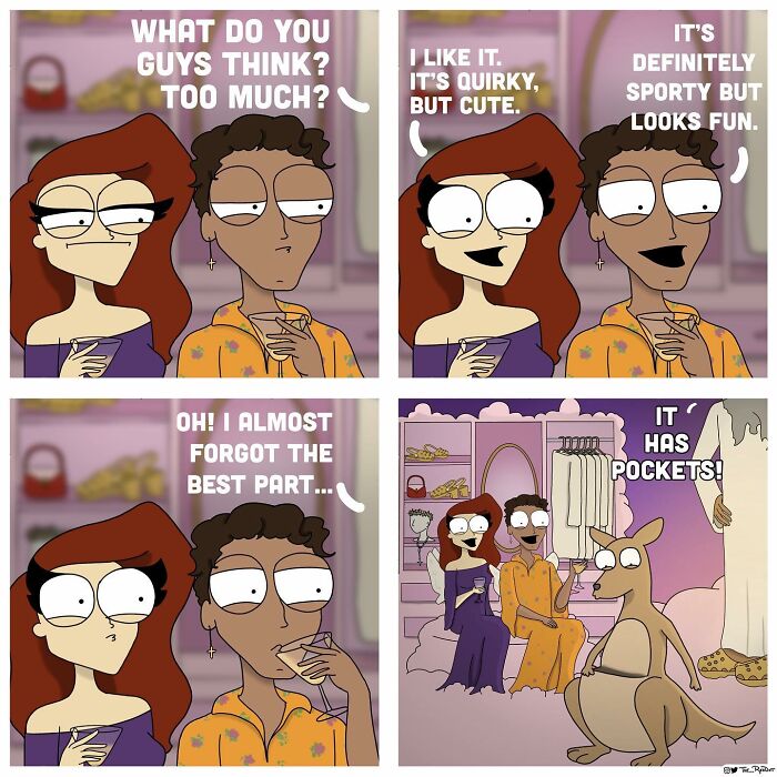 Kim Winder Depicts Humorous And Often Irreverent Takes On Everyday Situations