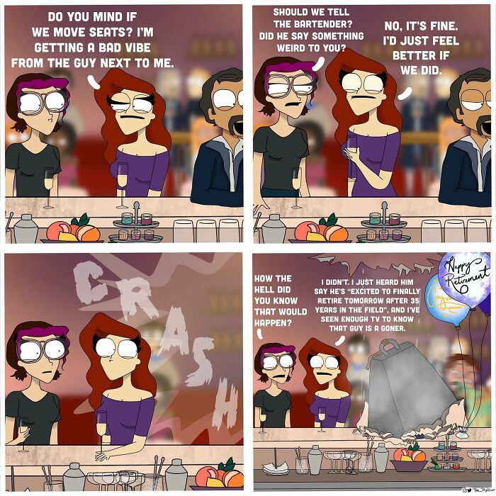 Kim Winder Depicts Humorous And Often Irreverent Takes On Everyday Situations