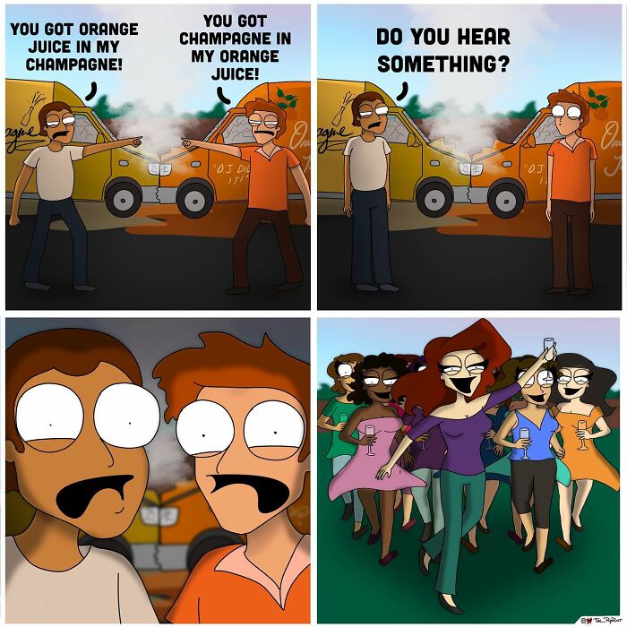 Kim Winder Depicts Humorous And Often Irreverent Takes On Everyday Situations