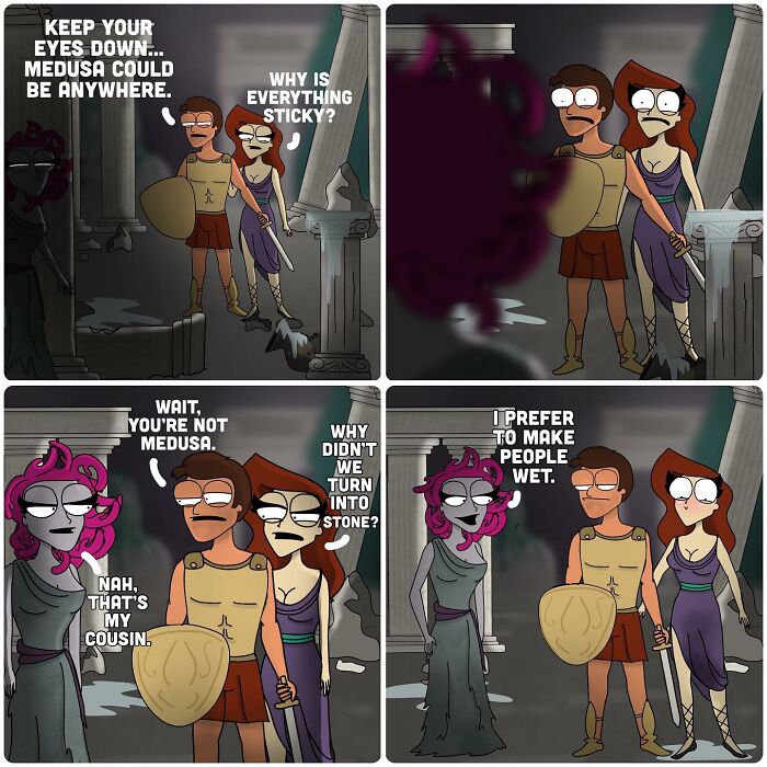 Kim Winder Depicts Humorous And Often Irreverent Takes On Everyday Situations