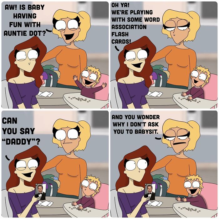 Kim Winder Depicts Humorous And Often Irreverent Takes On Everyday Situations