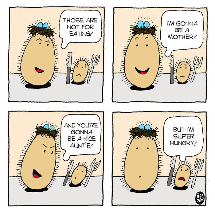 Inspired By Quirky Life Events, I Created The &ldquo;2 Hairy Potatoes&rdquo; Comic Series