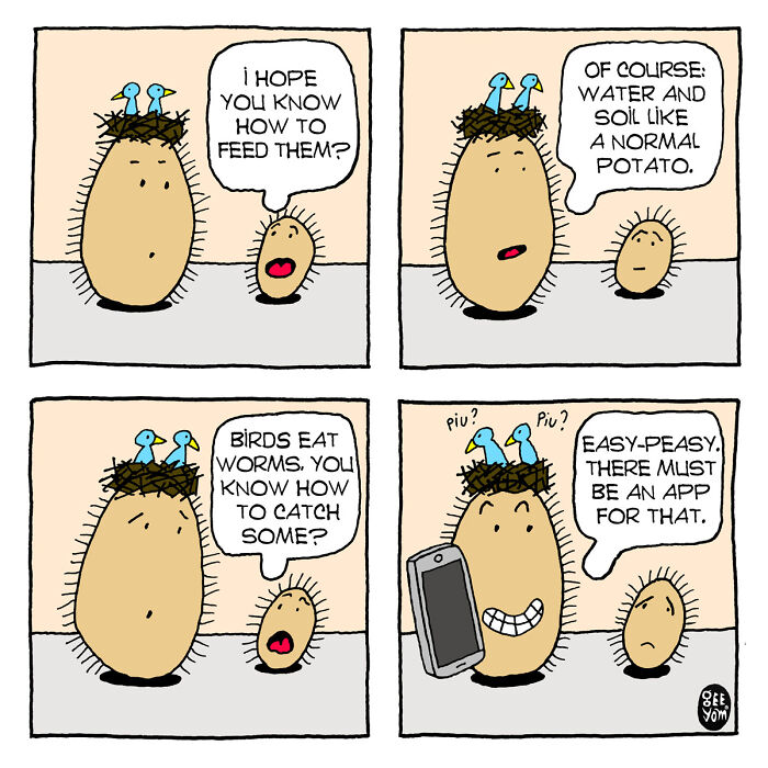 Inspired By Quirky Life Events, I Created The &ldquo;2 Hairy Potatoes&rdquo; Comic Series