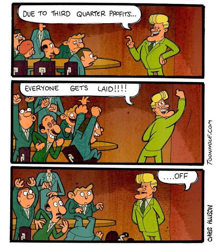 New Comics By Toon Hole Who Is Best Known For Its Twists And Dark Puns