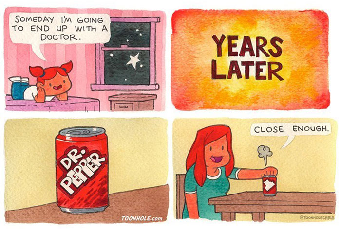 New Comics By Toon Hole Who Is Best Known For Its Twists And Dark Puns