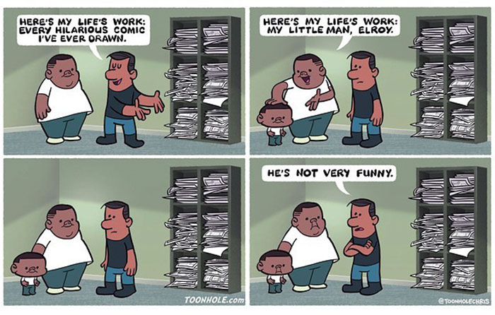 New Comics By Toon Hole Who Is Best Known For Its Twists And Dark Puns