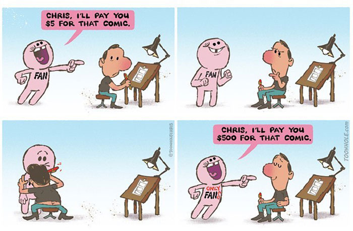 New Comics By Toon Hole Who Is Best Known For Its Twists And Dark Puns