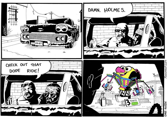 New Comics By Toon Hole Who Is Best Known For Its Twists And Dark Puns