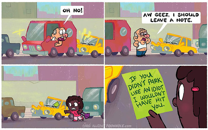 New Comics By Toon Hole Who Is Best Known For Its Twists And Dark Puns