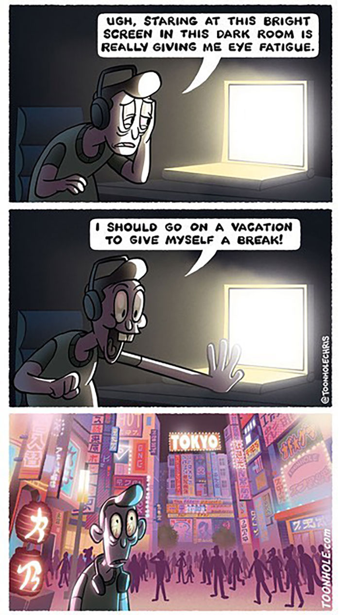 New Comics By Toon Hole Who Is Best Known For Its Twists And Dark Puns