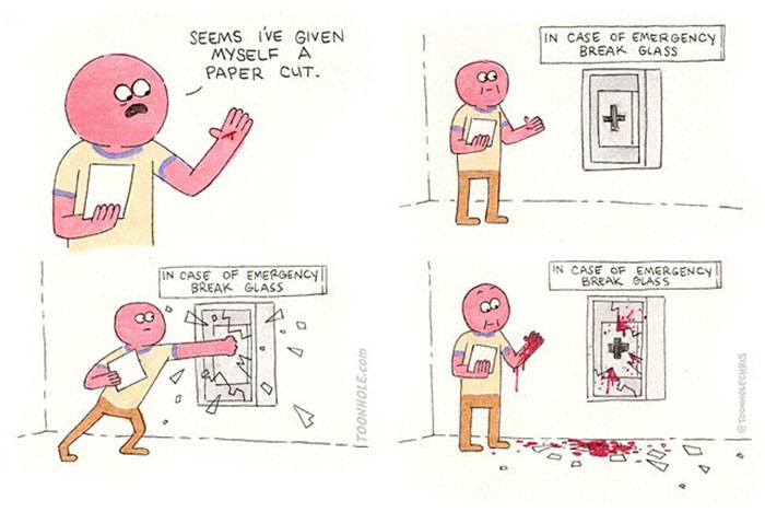 New Comics By Toon Hole Who Is Best Known For Its Twists And Dark Puns