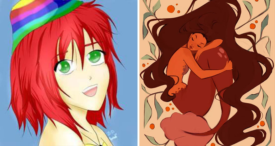 First Digital Artwork (2010) vs. Now (2023)