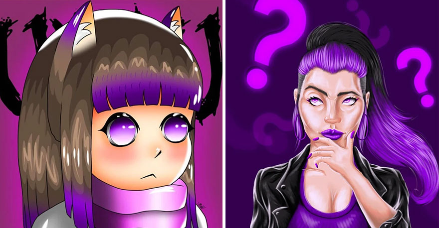 Same Character 3 Years Apart (2020-2023)