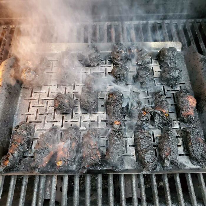 Abt's. Grease Fire That Got Out Of Control. I Think They Are Done