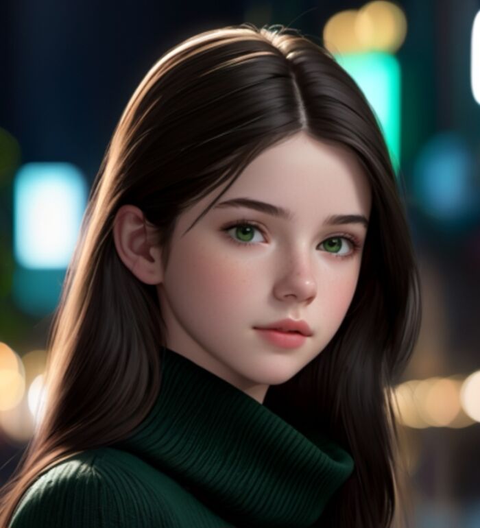 Dang Ai Makes Me Look A Lot Better Than I Really Look Lol