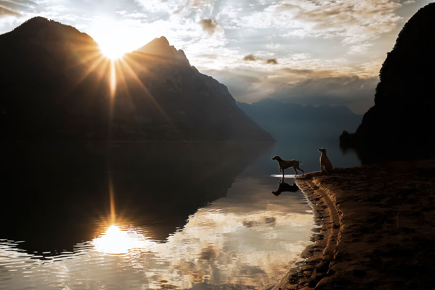 Finalist, Portrait And Landscape: "Catch The Sunrays" By Karin Bruhin