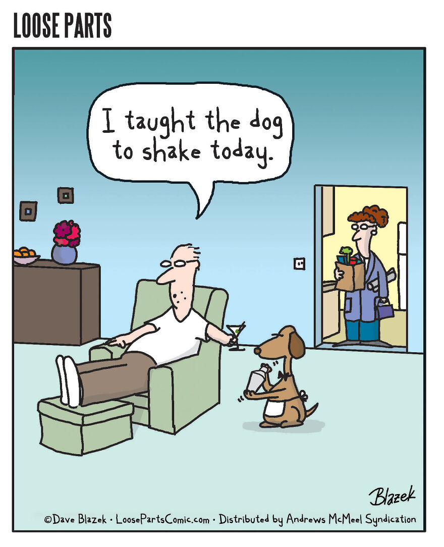 Shaking dog