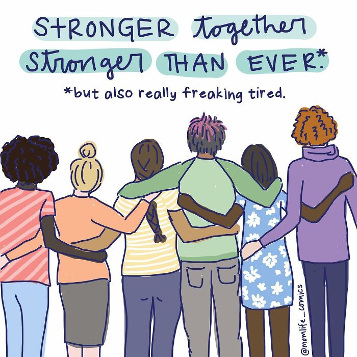 A Comic About Tired Moms