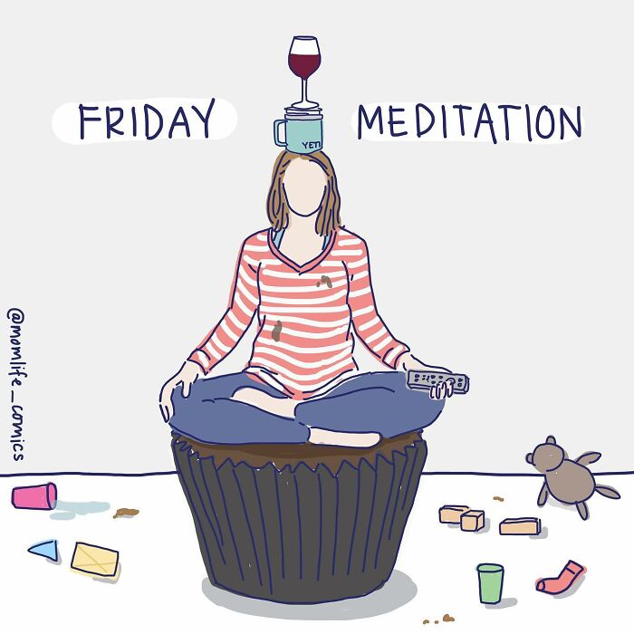 A Comic About Friday Meditation