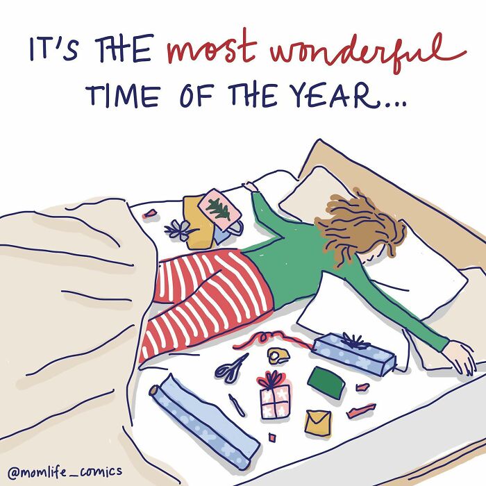 A Comic About Mom During Christmas Period