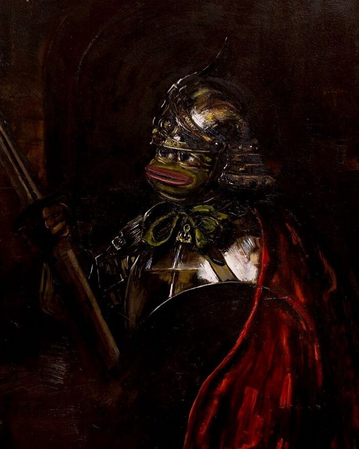 This Russian Artist Transforms Pepe The Frog Into Works Of Art