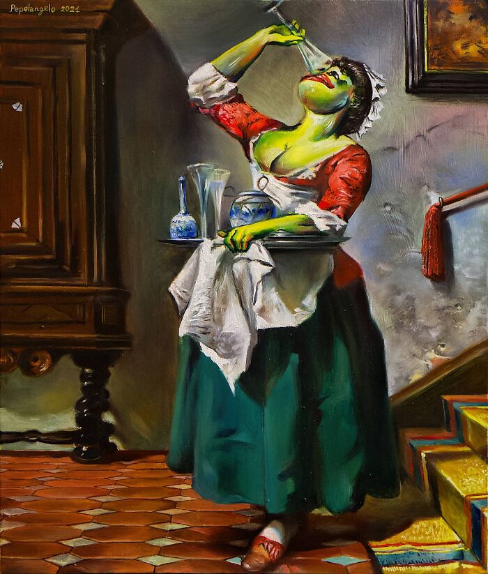 This Russian Artist Transforms Pepe The Frog Into Works Of Art