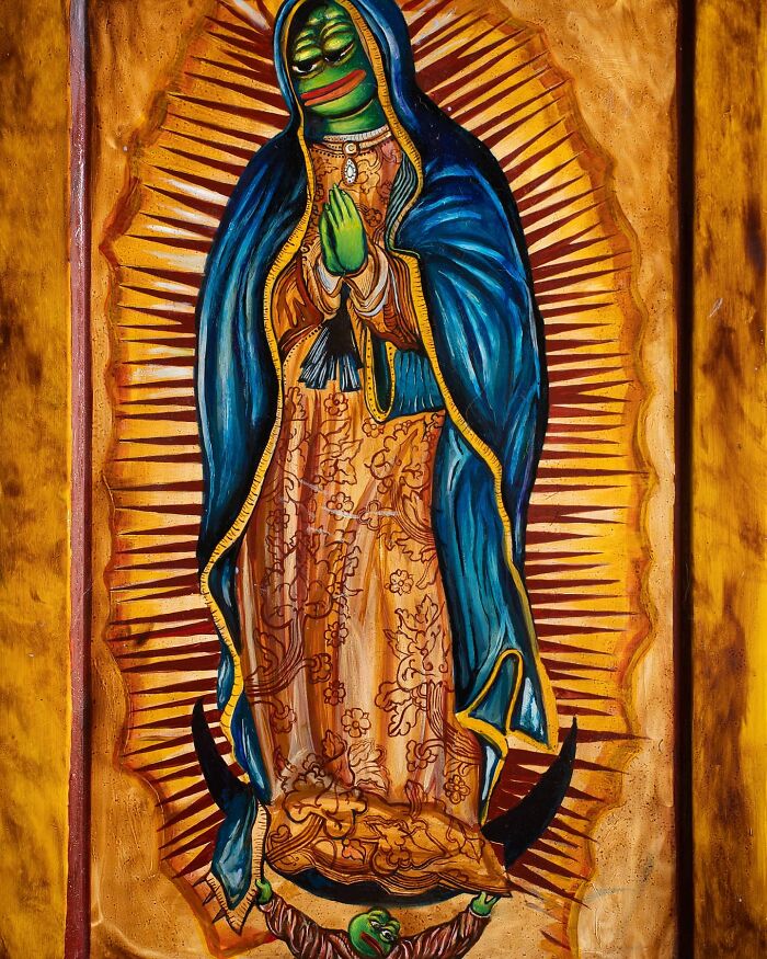 This Russian Artist Transforms Pepe The Frog Into Works Of Art