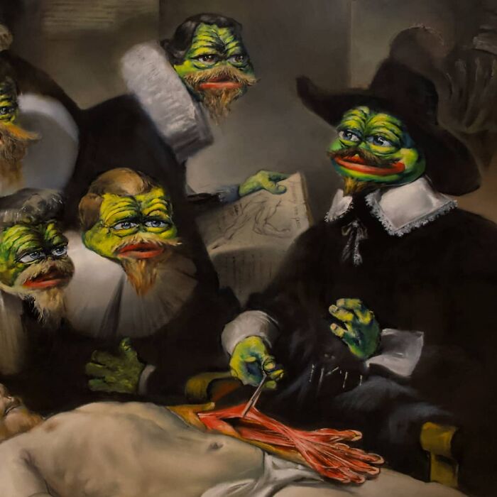 This Russian Artist Transforms Pepe The Frog Into Works Of Art