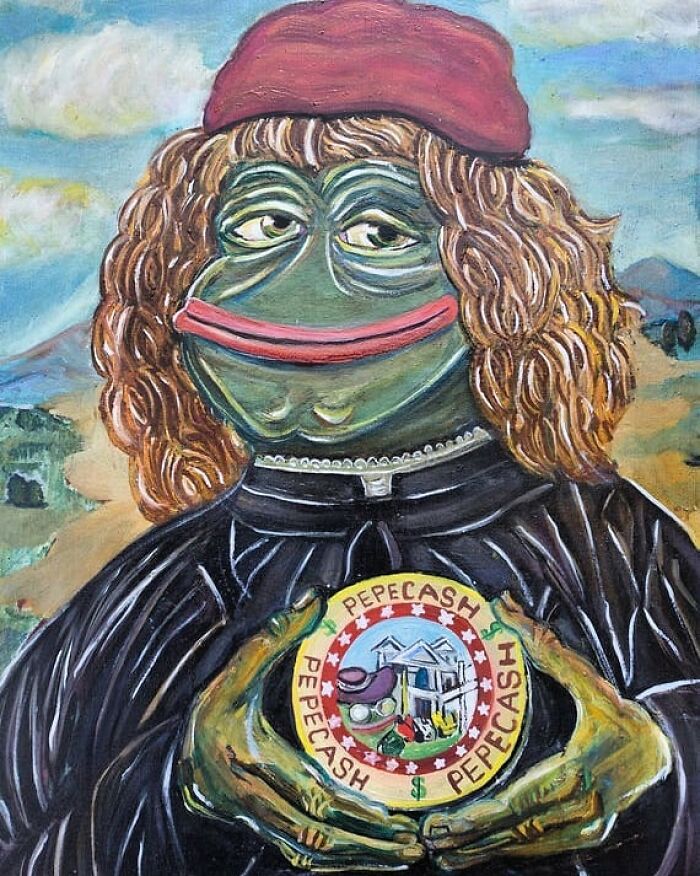 This Russian Artist Transforms Pepe The Frog Into Works Of Art