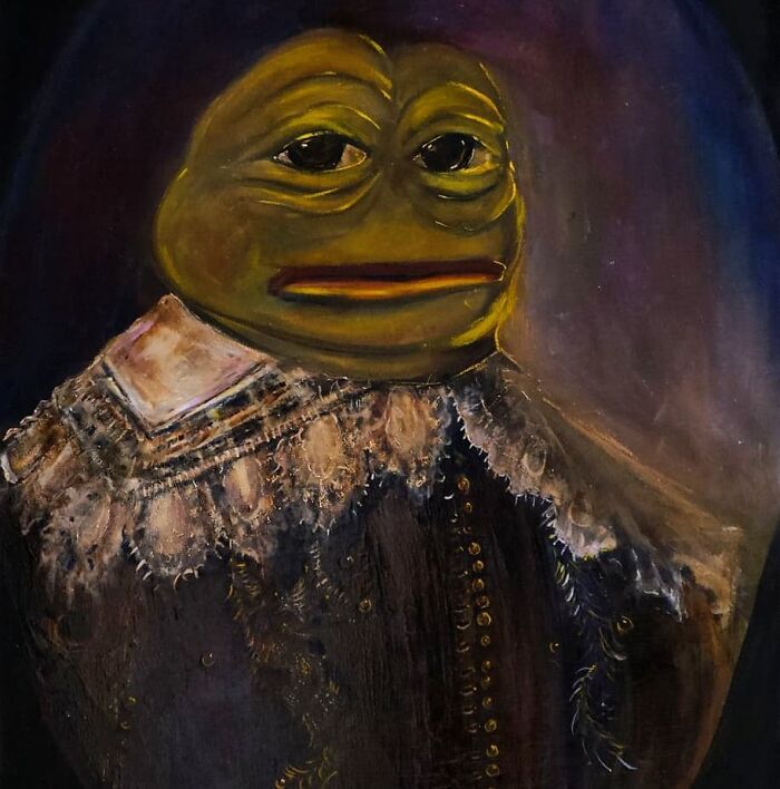 This Russian Artist Transforms Pepe The Frog Into Works Of Art