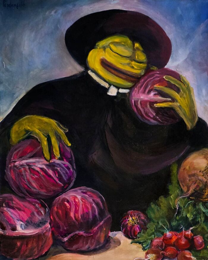 This Russian Artist Transforms Pepe The Frog Into Works Of Art