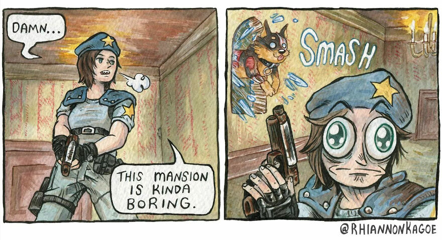 This Artist Shows The Classic "Resident Evil" Like You've Never Seen It Before