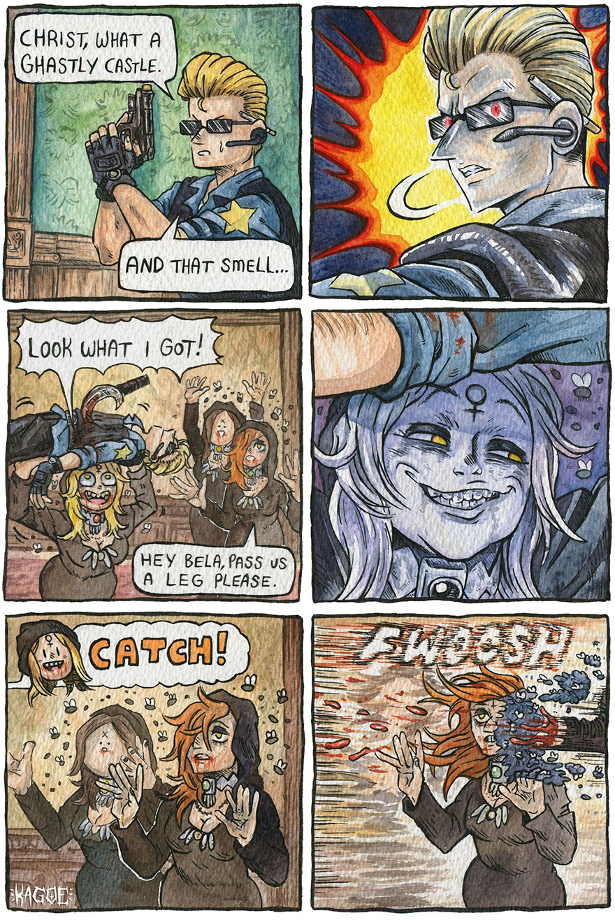 This Artist Shows The Classic "Resident Evil" Like You've Never Seen It Before