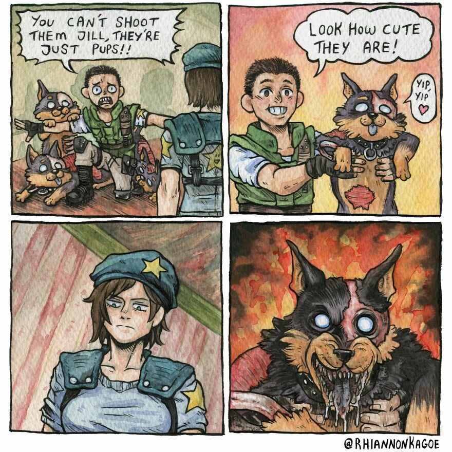 This Artist Shows The Classic "Resident Evil" Like You've Never Seen It Before