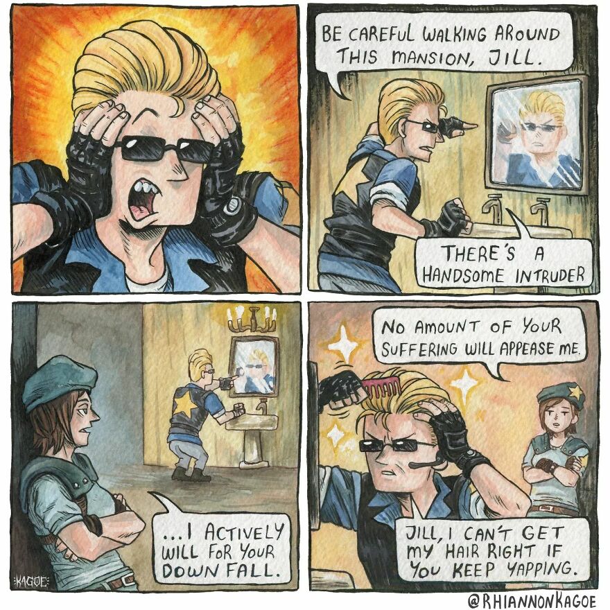 This Artist Shows The Classic "Resident Evil" Like You've Never Seen It Before