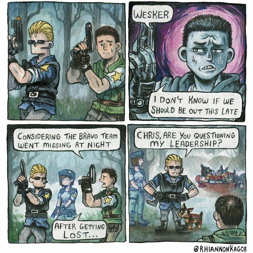 This Artist Shows The Classic "Resident Evil" Like You've Never Seen It Before