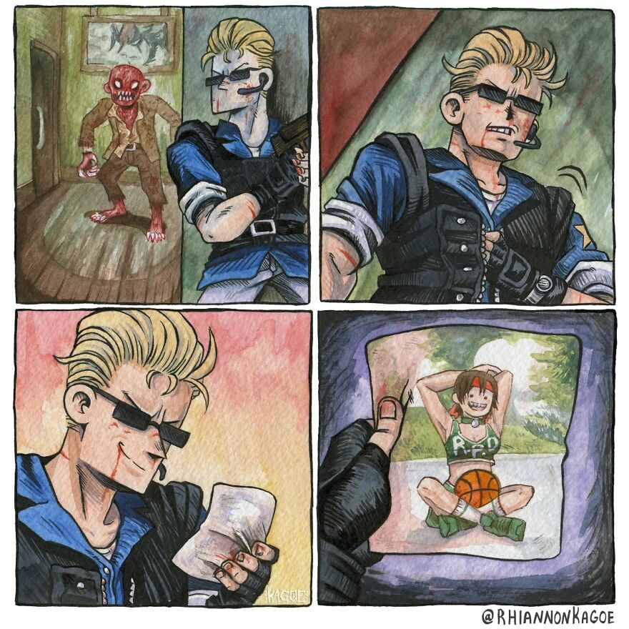 This Artist Shows The Classic "Resident Evil" Like You've Never Seen It Before