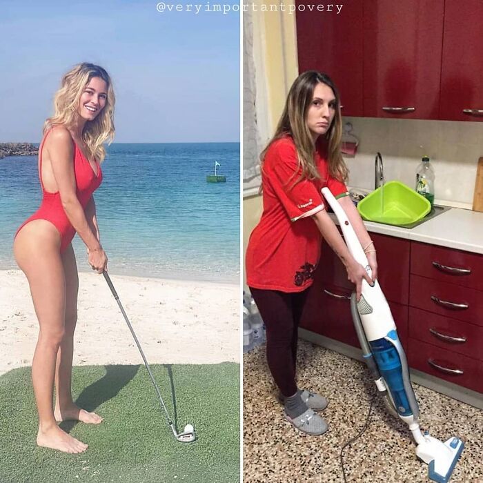 This Couple Is Entertaining The Internet By Imitating Photos Of Celebrities And Models