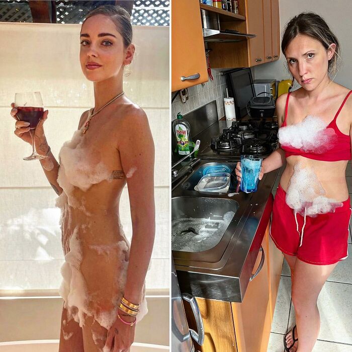 This Couple Is Entertaining The Internet By Imitating Photos Of Celebrities And Models