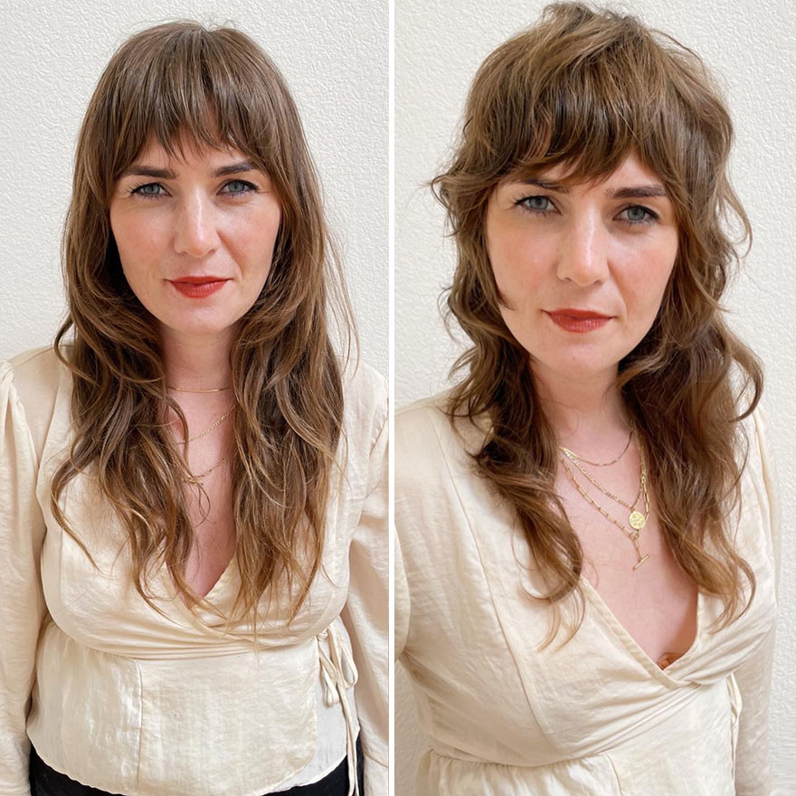 This Hairdresser Manages To Make Her Clients Look Brighter After A Haircut